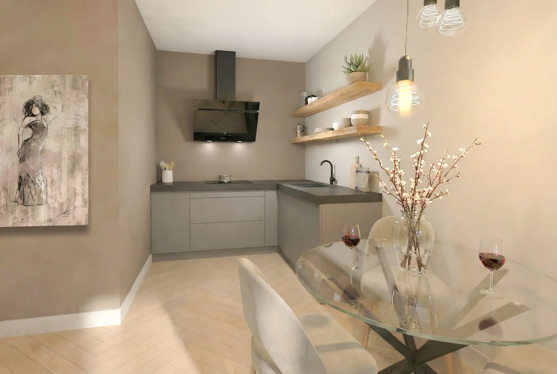 Artist impression De Woudhof: aandacht voor de details